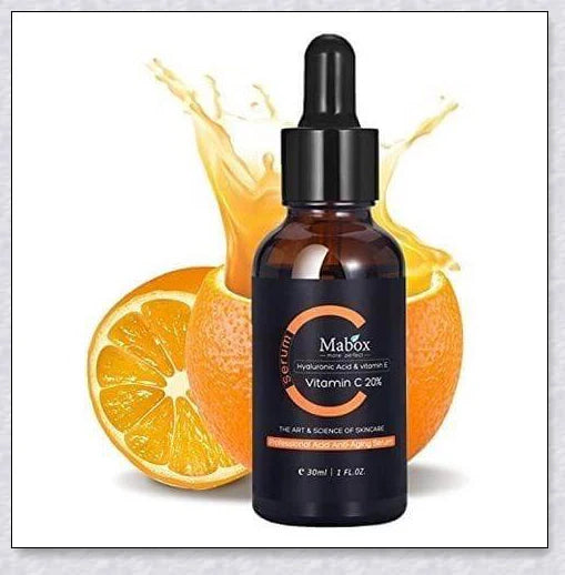 Mabox Award Winning Acne Clarifying Vitamin C Serum - A powerful skincare solution to combat breakouts and nourish skin