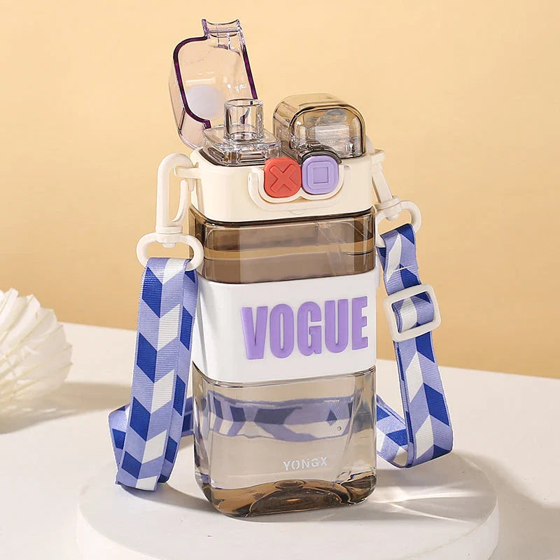 Eco-Friendly Leak-Proof Double Drinking Water Bottle with Vibrant Colour Options for Active Kids