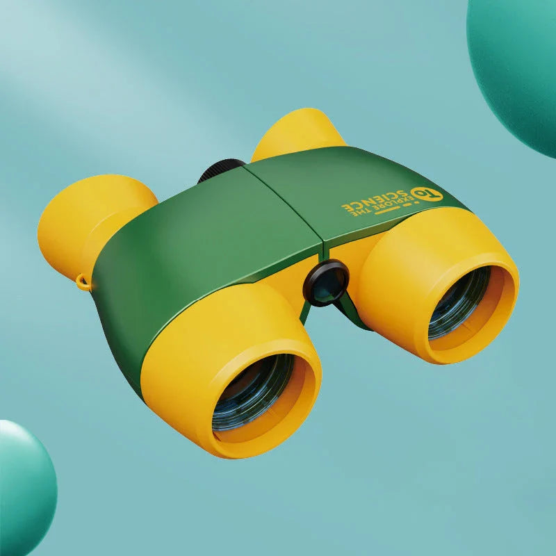 Kids HD Binoculars for outdoor adventures, equipped with adjustable focus and high-definition optics for clear, sharp views of nature