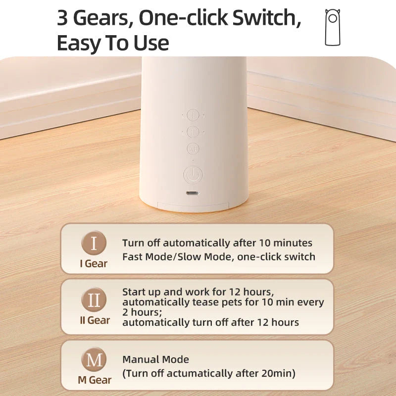 Engaging Smart Laser Toy for Pets - Interactive and Entertaining Pet Toy