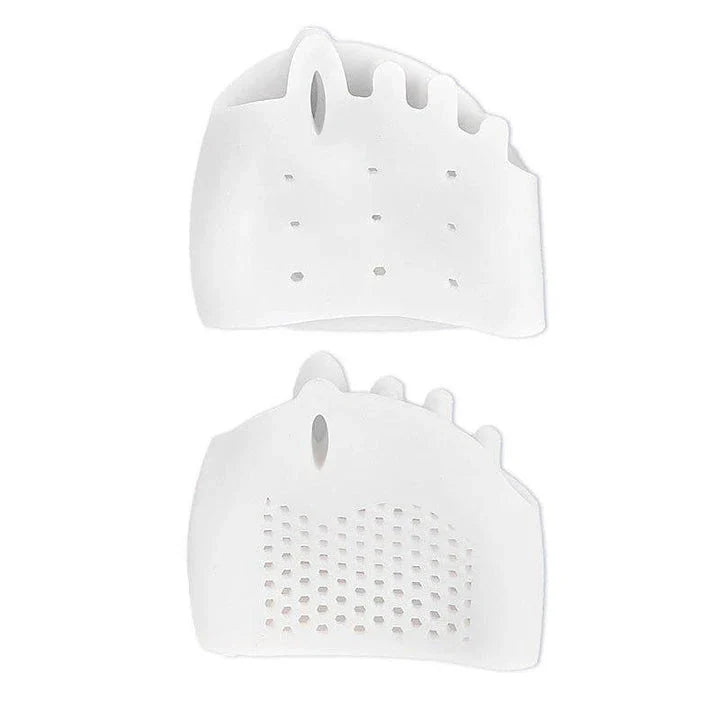Premium silicone toe separator with honeycomb design for hallux valgus and foot alignment correction