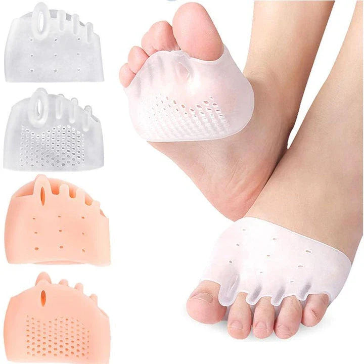 Premium silicone toe separator with honeycomb design for hallux valgus and foot alignment correction