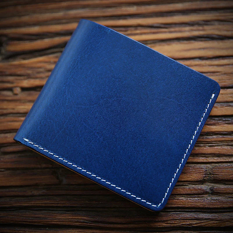 Premium Handmade Leather Money Clip in a Range of Classic British Colours