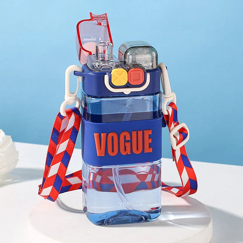 Eco-Friendly Leak-Proof Double Drinking Water Bottle with Vibrant Colour Options for Active Kids