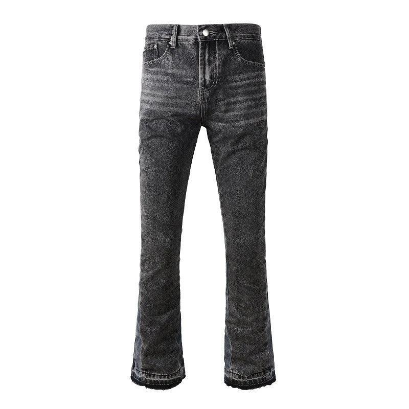 Classic retro denim jeans for stylish British men, featuring premium quality materials and a range of versatile sizes