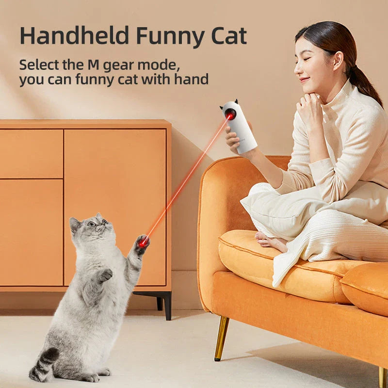 Engaging Smart Laser Toy for Pets - Interactive and Entertaining Pet Toy