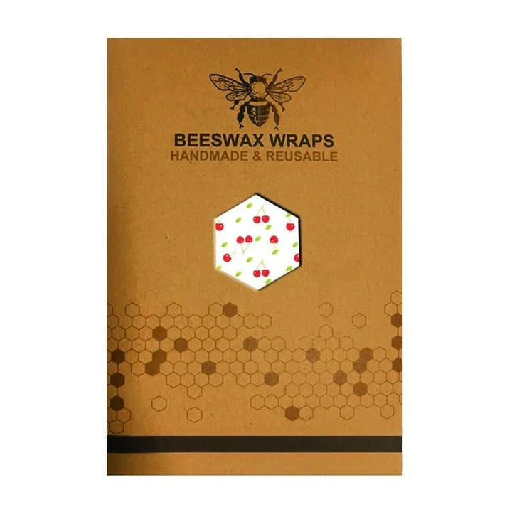 Eco-Friendly Reusable Cotton Food Wraps for Storing and Preserving Food in a Sustainable Way