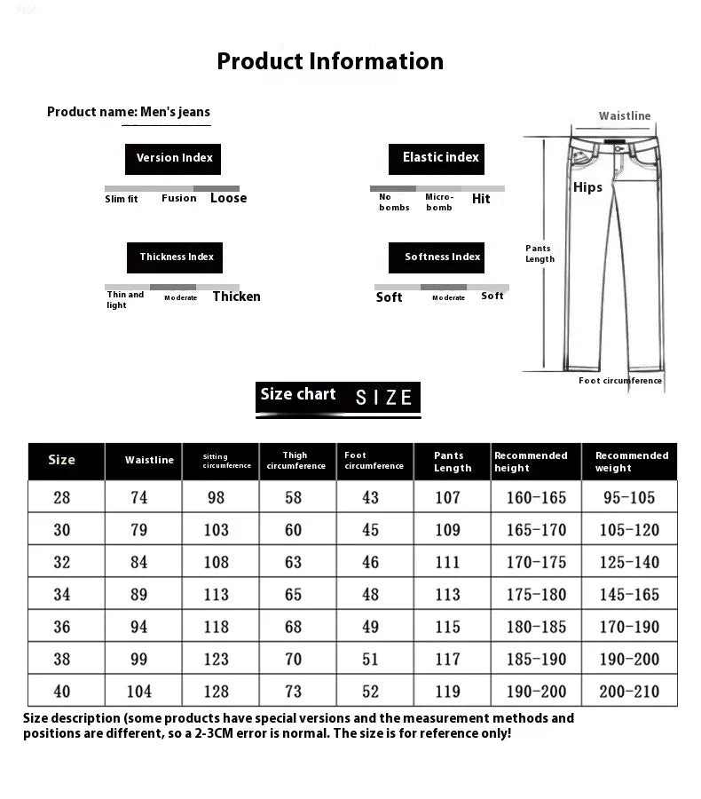 Classic retro denim jeans for stylish British men, featuring premium quality materials and a range of versatile sizes