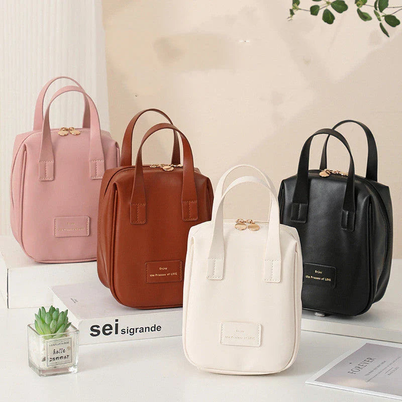 Homeenjoy UK Elegant Shell-Shaped Cosmetic Bag for Stylish Travel Storage