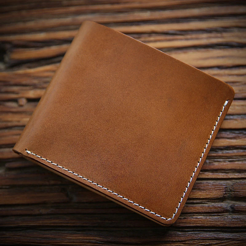 Premium Handmade Leather Money Clip in a Range of Classic British Colours