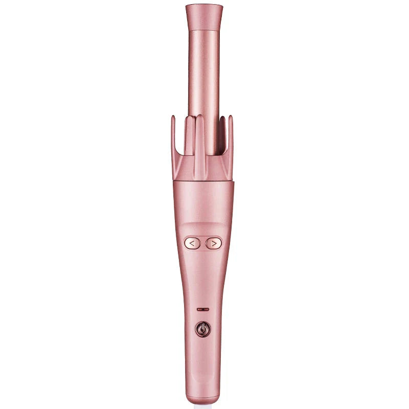 Versatile 2-in-1 hair styling tool with ceramic plates, rapid heating, and adjustable temperature controls for effortless curling and straightening.