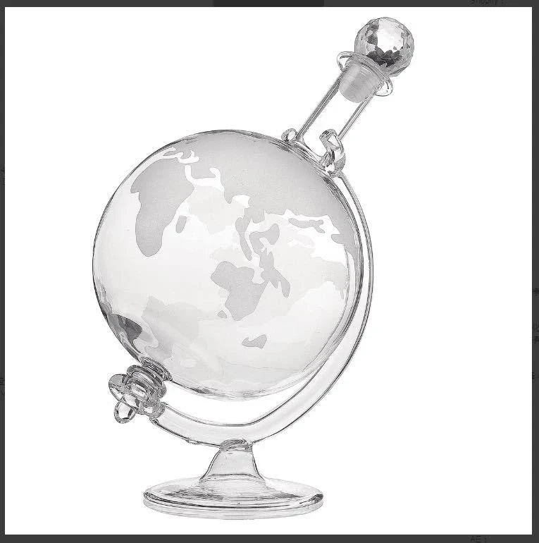 Trendha Glass Wine Decanter, a premium borosilicate glass vessel for serving elegant craft beverages in style
