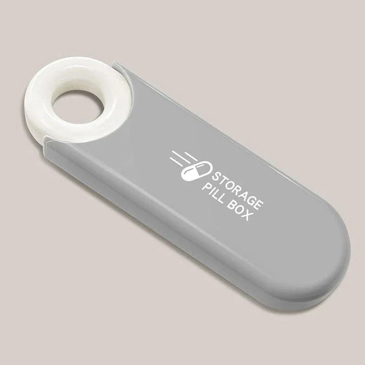 Compact 3-Section Pill Organiser with USB Drive - A sleek and practical solution for managing your daily medication on the go.