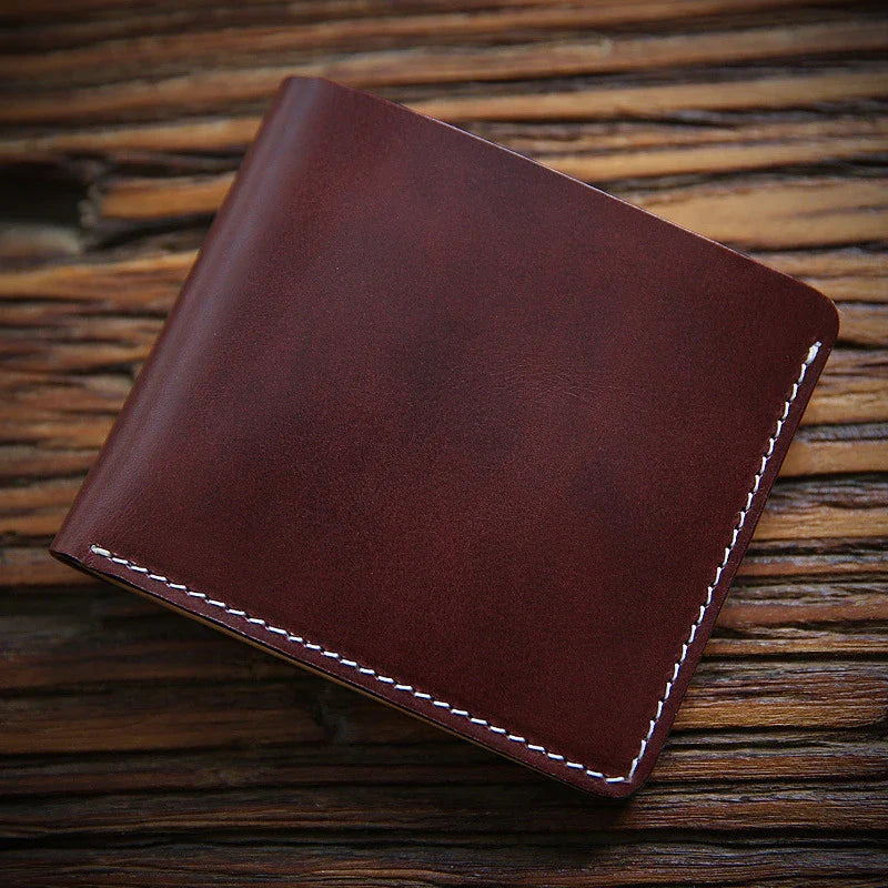 Premium Handmade Leather Money Clip in a Range of Classic British Colours