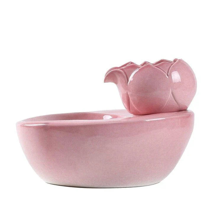 Premium electric ceramic drinking fountain in various colours for elegant home hydration