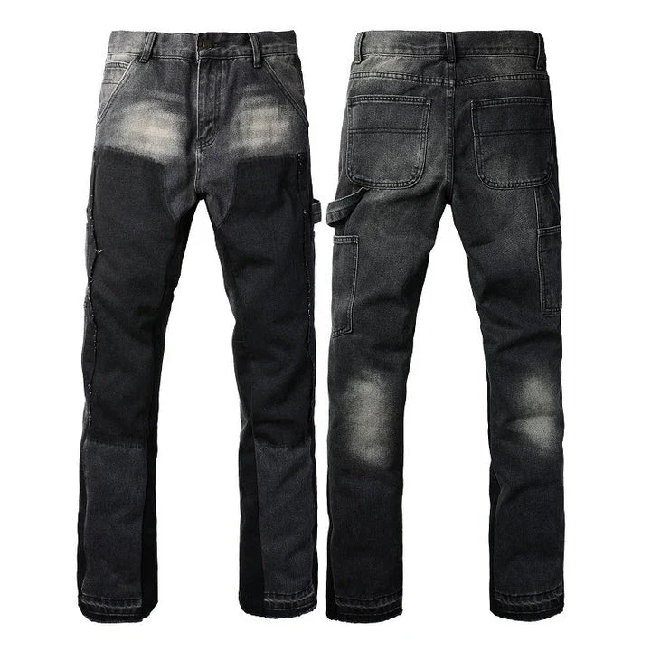 Classic retro denim jeans for stylish British men, featuring premium quality materials and a range of versatile sizes