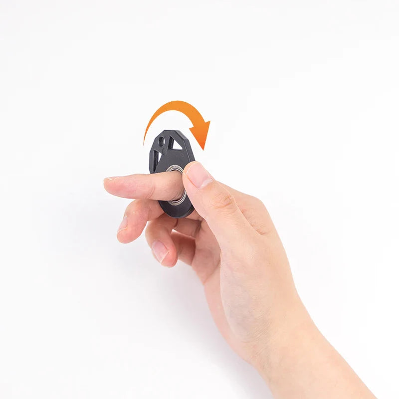 Creative fidget spinner keychain with bottle opener, available in various colours for stress relief and focus improvement