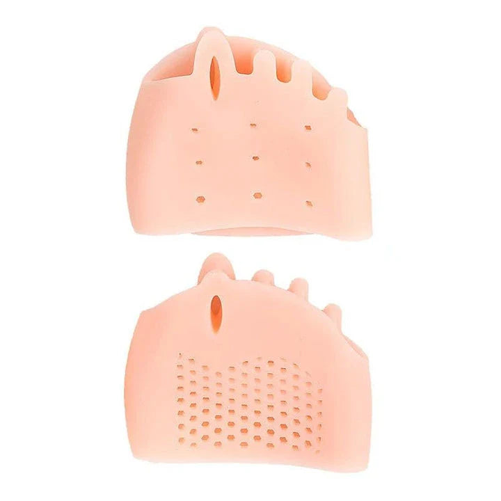 Premium silicone toe separator with honeycomb design for hallux valgus and foot alignment correction