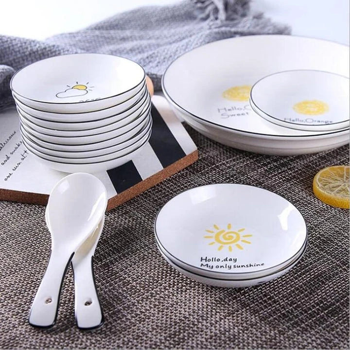 Homeenjoy UK Elegant Ceramic Sauce Dish for Discerning Tastes