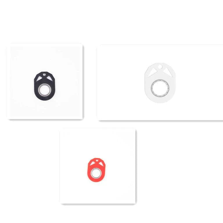 Creative fidget spinner keychain with bottle opener, available in various colours for stress relief and focus improvement