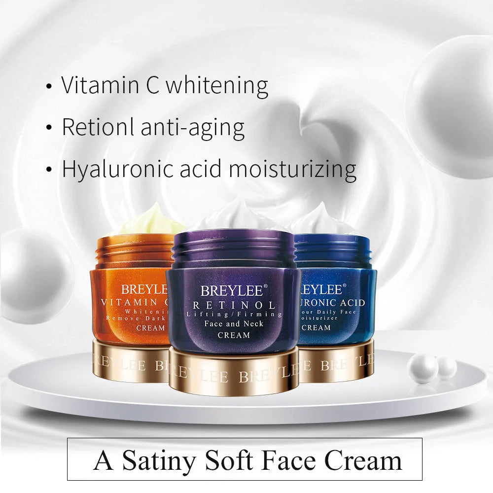 Revitalising Bo Uric Acid & VC Eye Cream Set for hydrated, bright under-eyes