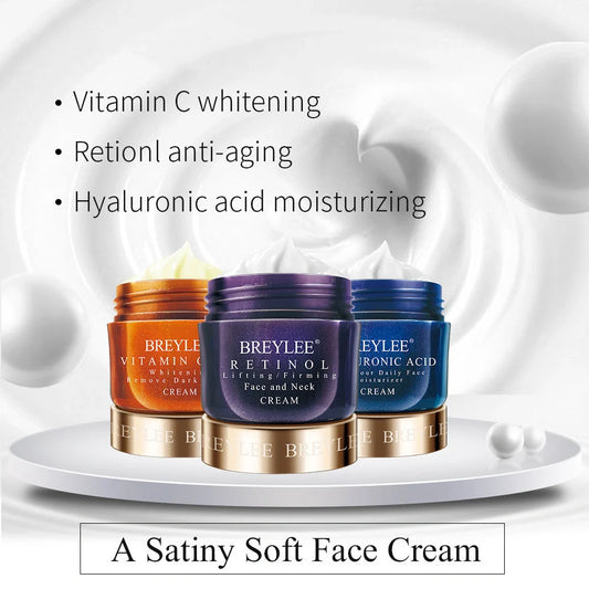 Revitalising Bo Uric Acid & VC Eye Cream Set for hydrated, bright under-eyes