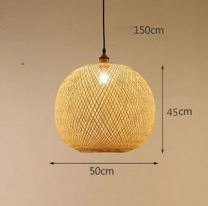 Pastoral style chandelier available in diameters from 20cm to 55cm with three-head configuration options