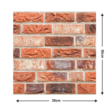 Moisture-proof brick wallpaper sticker for kitchen and bathroom walls
