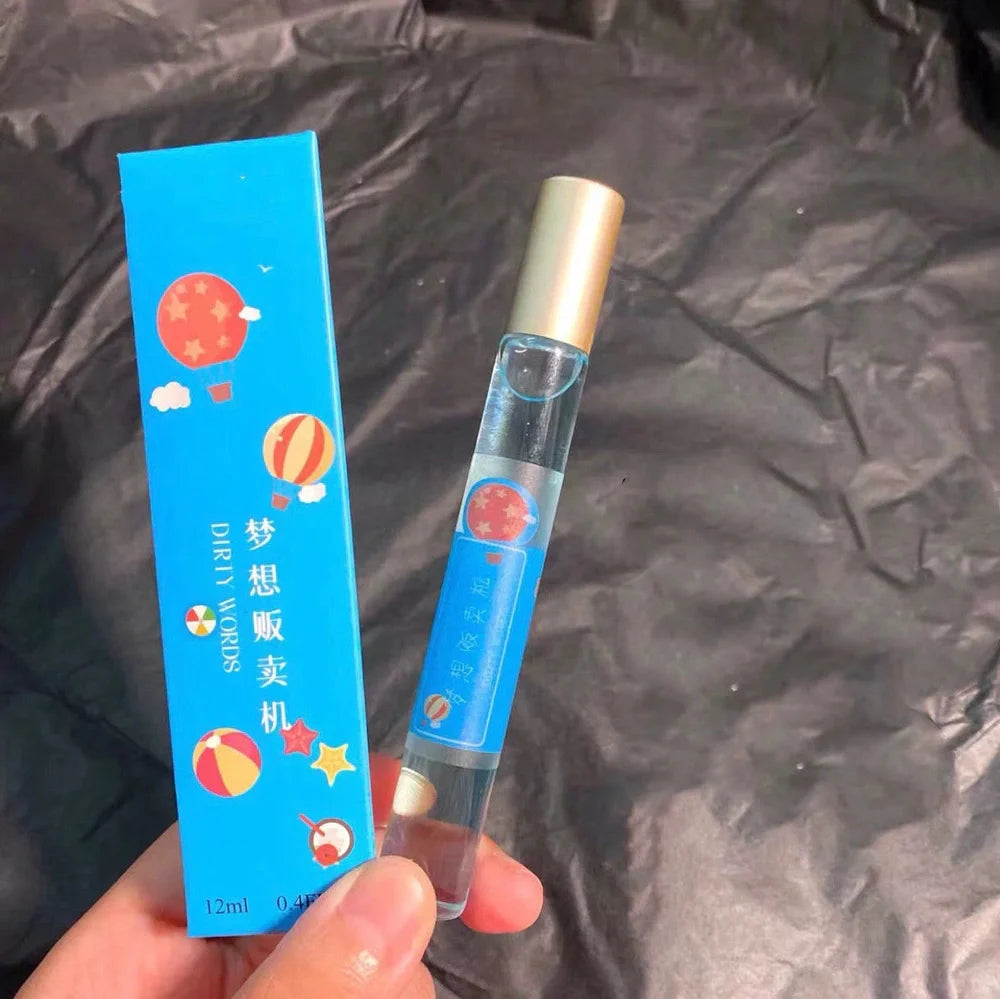 12ml glass rollerball essential oil fragrance bottle with Pure Gardenia label, featuring metal applicator for subtle scent application