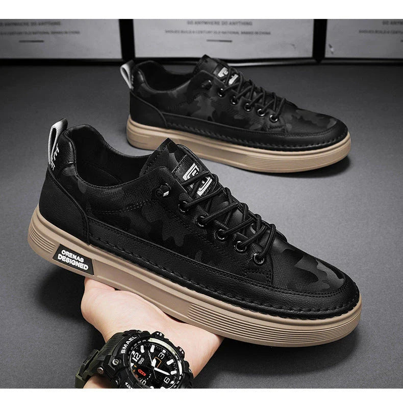 Men's slip-on sneakers in a variety of colors, featuring a comfortable and durable design for everyday wear