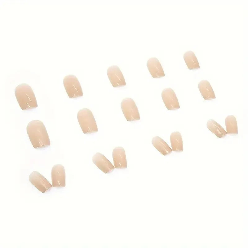 Plastic nail art set in solid colour MY119 for ladies fashion decoration