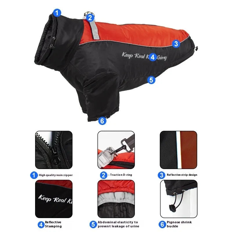 Polar fleece liner dog jacket with separate inner liner in multiple colour options for cats and dogs