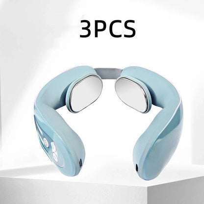 EMS Neck Acupoints Lymphvity Massager with heat function in space grey and gradient colours