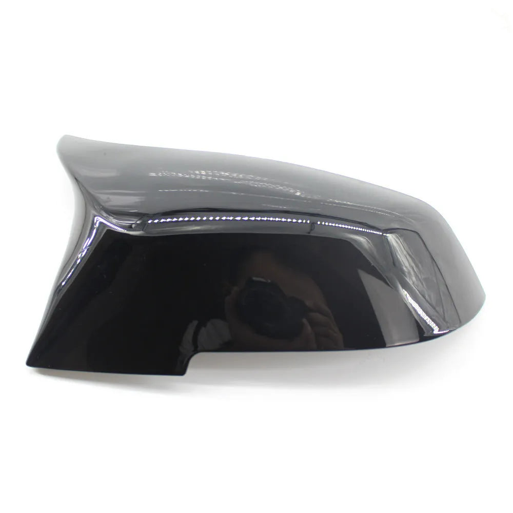 Paint bright black modified horn rearview mirror shells for BMW 3 Series and 4 Series vehicles