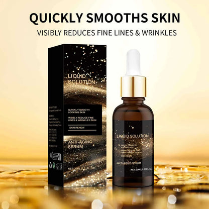 30ml facial moisturising solution bottle with hyaluronic acid formulation