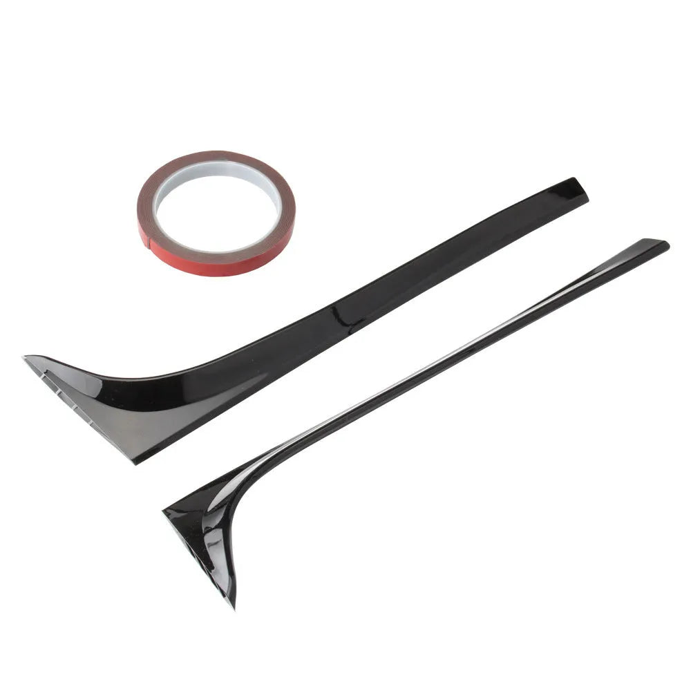 Volkswagen Golf 7 MK7 black rear window spoiler wing with adhesive tape