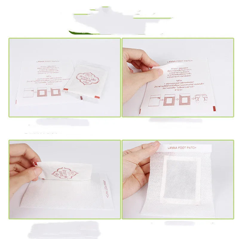10-pack nourishing foot patches for fatigue relief foot care treatment