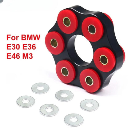 Red polyurethane aluminium drive shaft bracket for BMW E28 533i 535i 535is M5 models