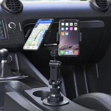 Silicone automobile phone holder with adhesive dashboard mount in X5 colour