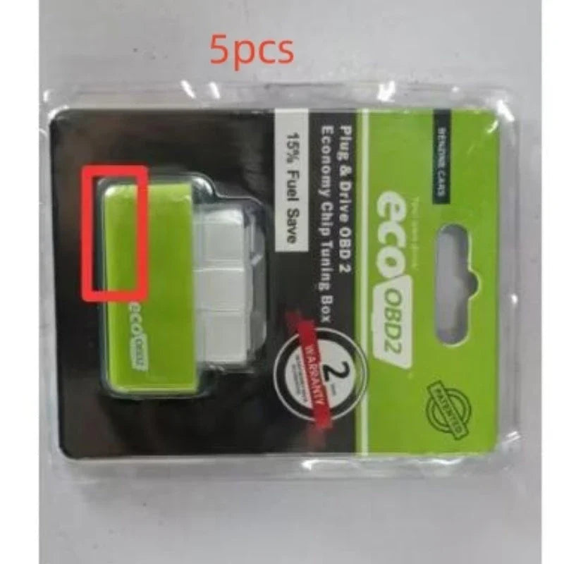Fuel-Saving OBD2 Tuner for Gasoline Vehicles - Plug-and-Play Design, Intelligent Self-Adjusting Technology, Up to 15% Fuel Savings