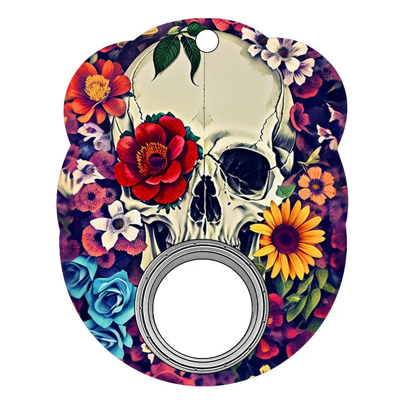 Stylish Fidget Spinner Keychain with Vibrant Designs for Stress and Anxiety Relief