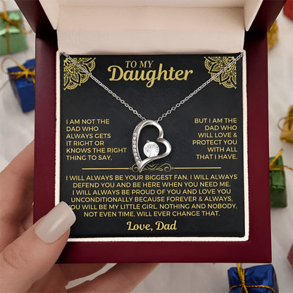 Heart-shaped necklace with hollow pendant in European and American style, showing silver or gold finish options