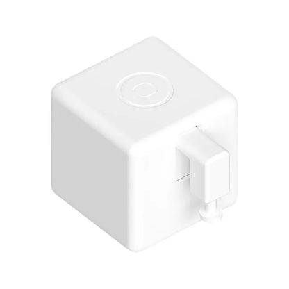 White intelligent Bluetooth finger robot, 34.5x34.5x46.5mm, 36g, Type-C rechargeable, 10N thrust, 12mm movement