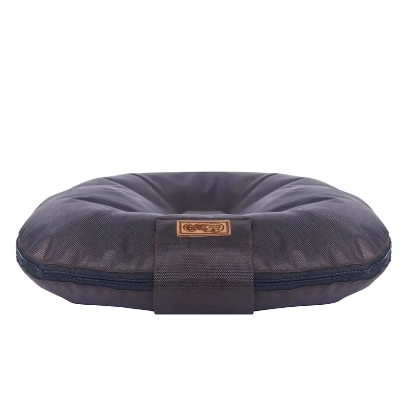 Removable Oxford cloth pet mattress for dogs with PP cotton filling in black, grey, red or brown