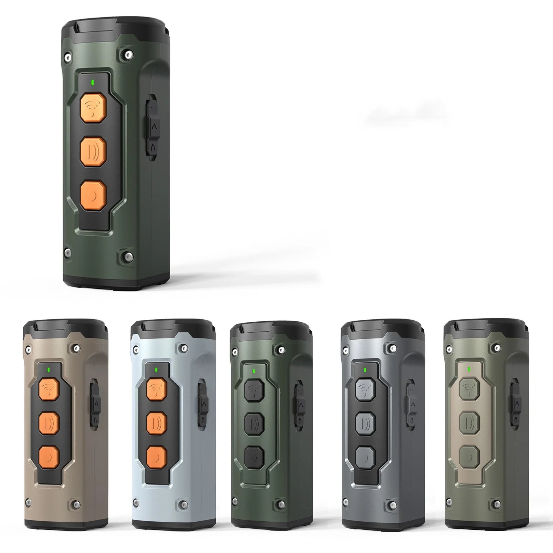 Dog Drive Ultrasonic Three-head Bark Plug Torch with LED Flashlight in multiple colours