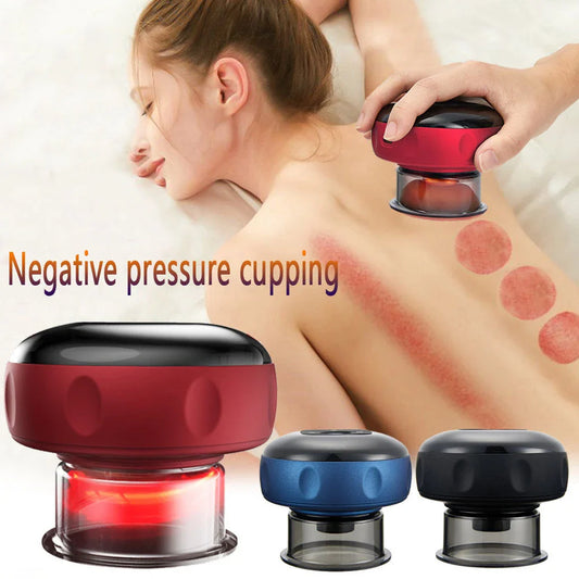 12-Speed Vacuum Massage Cupping Therapy Device for Body Slimming and Cellulite Reduction