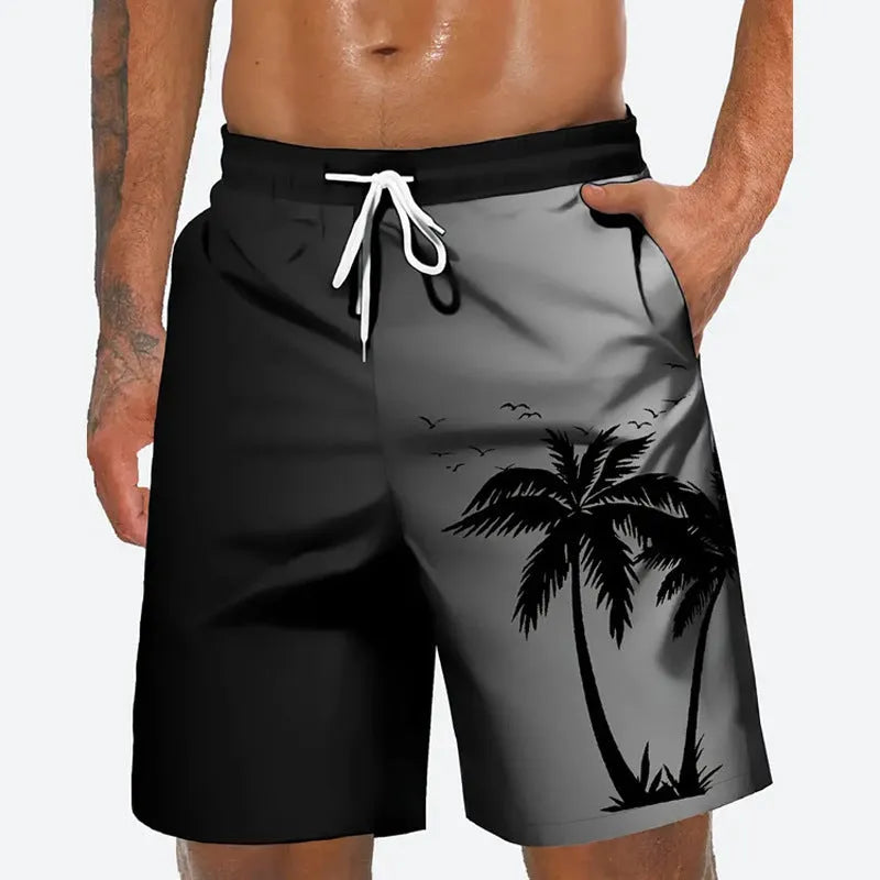 Men's loose fit casual sports pants in multiple colours for summer beach wear