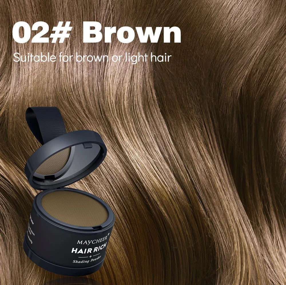 Hairline sculpting contour powder in plastic container with 4g content and waterproof properties