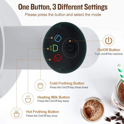 Steak Machine cooking stick with touch screen and stainless steel components