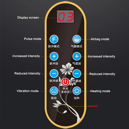 Electric Lumbar Traction Device with adjustable settings for back pain relief